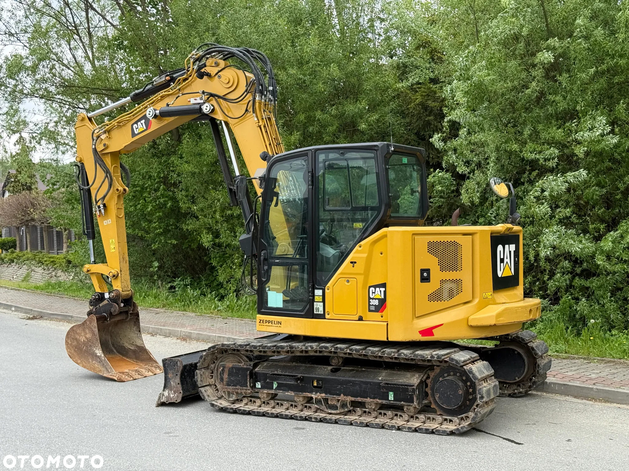 Caterpillar Koparka Gąsienicowa  *CAT 308 CR * Sprowadzona * JAK NOWA * Perfekcyjny Stan - 10