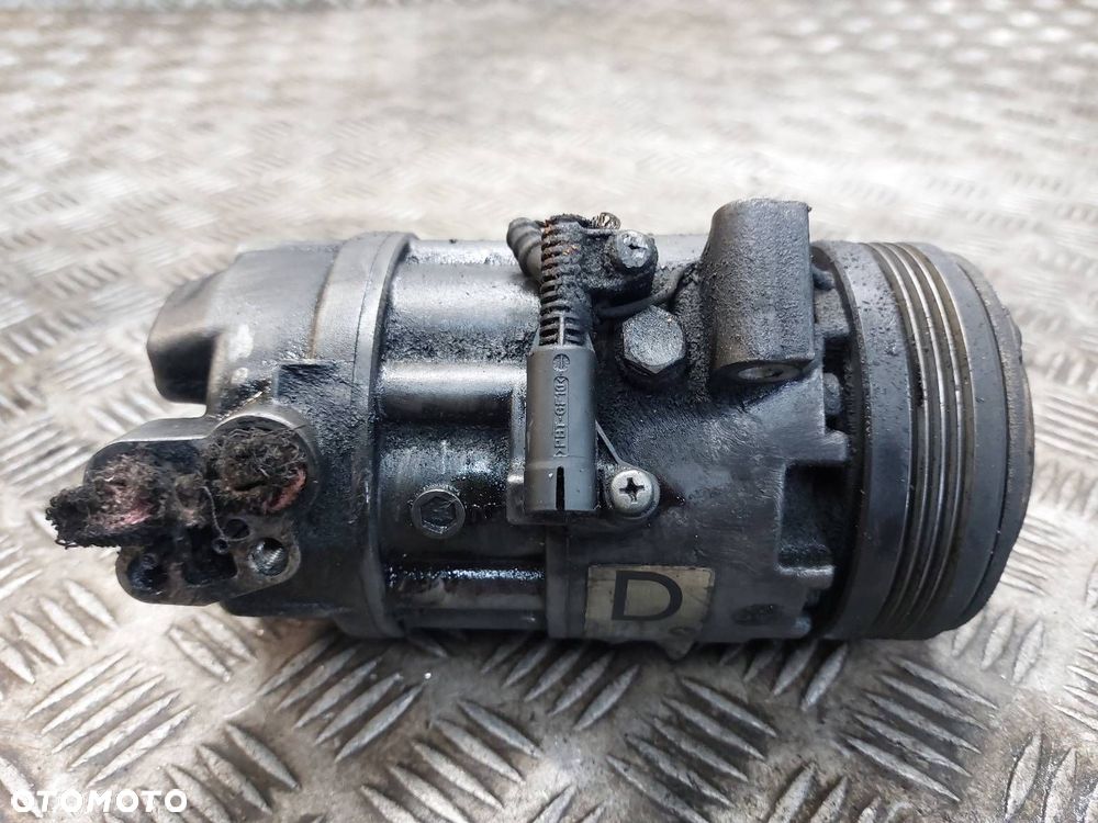 SPRĘŻARKA KOMPRESOR KLIMATYZACJI BMW E46 320 D 2.0 D 6905643 - 3