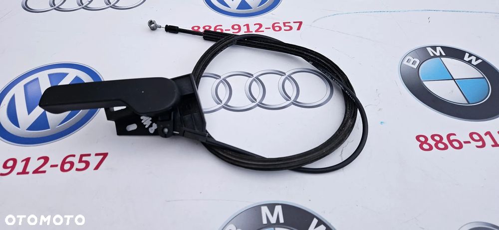 VW SCIROCCO 1K8 LIFT Linka otwierania maski silnika Cięgno Dźwignia maski  1K8823535A - 3