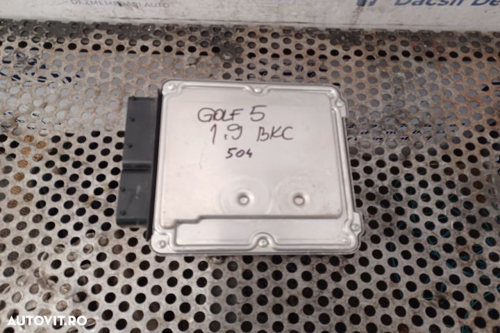 Calculator motor ECU 03G906016R Volkswagen VW Golf 5  [din 2003 pana  2009] seria Plus minivan 1.9 - 1