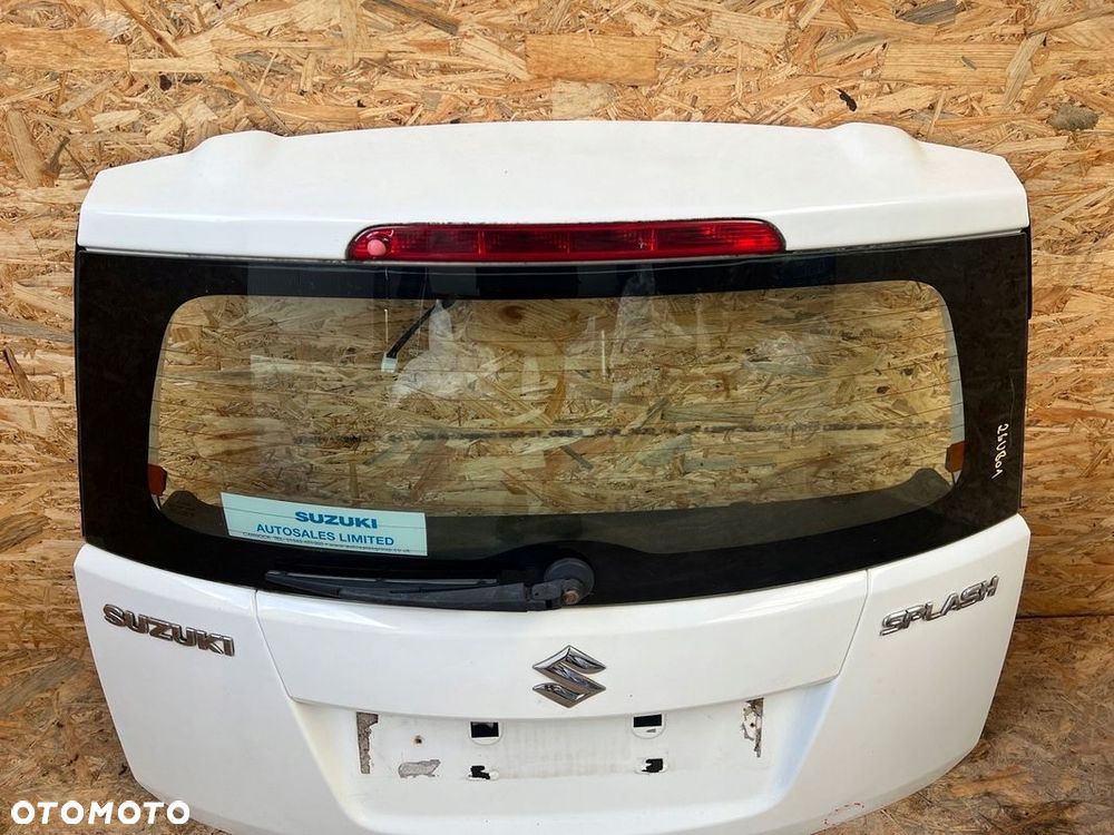 KLAPA TYŁ pokrywa bagażnika SUZUKI SPLASH Lakier: 26UB Biały - 2