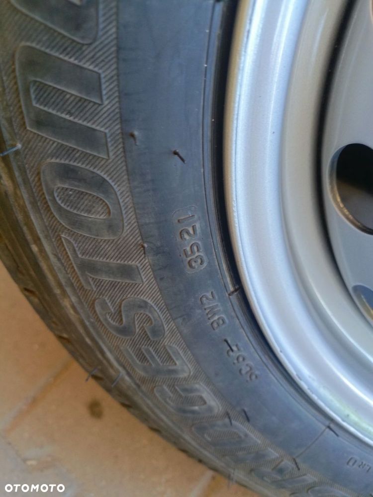 Nowe demo koło zapasowe pełnowymiarowe Renault master Movano 225/65/16c Bridgestone - 2
