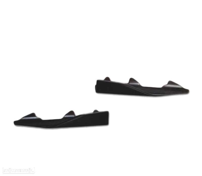 SPLITTERS EMBALADEIRAS BMW F87 M2 F30 F31 F22 F23 PRETO - 3