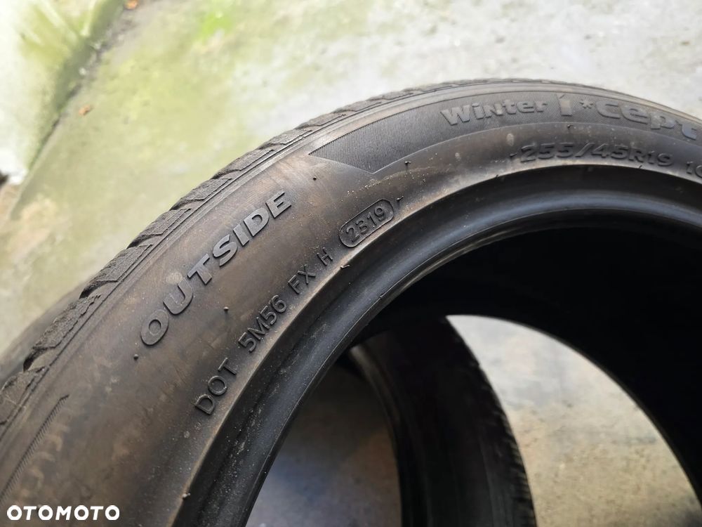 255/45/19 Zima Para 2szt 5mm 19r. Hankook Winter icept Evo 2 - 4