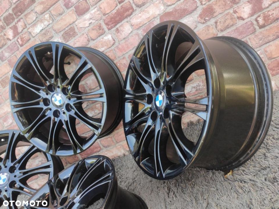 Oryginalne czarne felgi BMW 18 5x120 M pakiet Styling 135 E46 e36 E90 X3 F25 Z3 Z4 E81 E87 F30 E60 F10 F30 F34 JR 7896470 8j ET47 8.5j ET50 7915635576 - 26