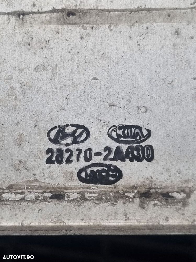 Radiator intercooler Hyundai Tucson III 1.7 Diesel 2015 - 2018 116CP 1685CC Manuala D4FD ... - 4