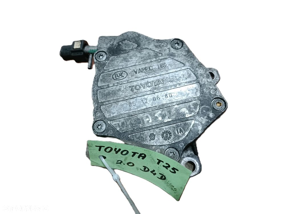 TOYOTA AVENSIS T25 03-09 2,0 D4D POMPA VACUM WAKUM LUK 05120680 * - 2