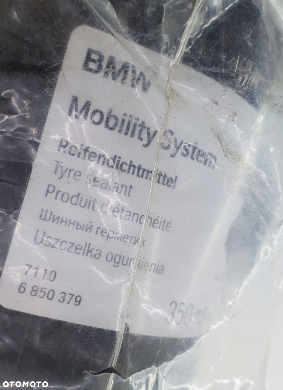 BMW F20 F30 POMPKA USZCZELKA OGUMIENIA 6850379 - 2