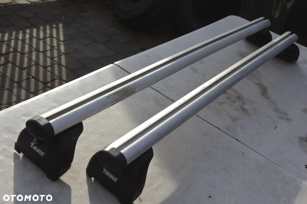 Volvo XC60 2008-17 bagażnik dachowy oryginał Thule klucz alu - 2