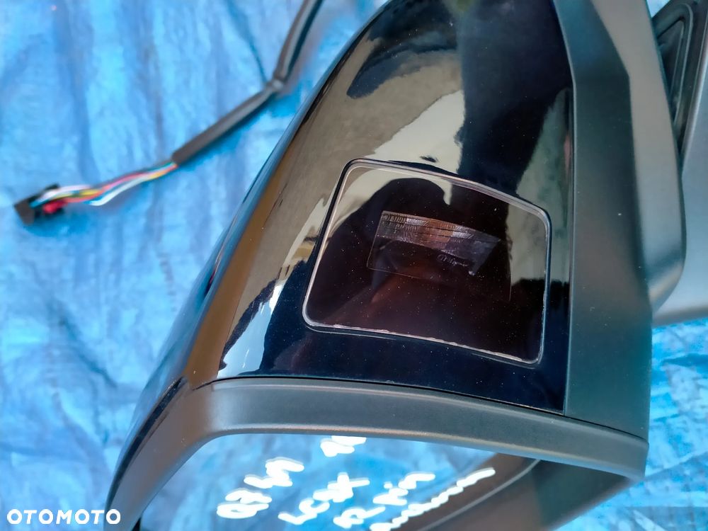 Audi Q7 SQ7 4M Lusterko Lewe LC9X Chrom / Fotochrom 12 Pin Pinów / Side Assist / Asystent / EUROPA - 5