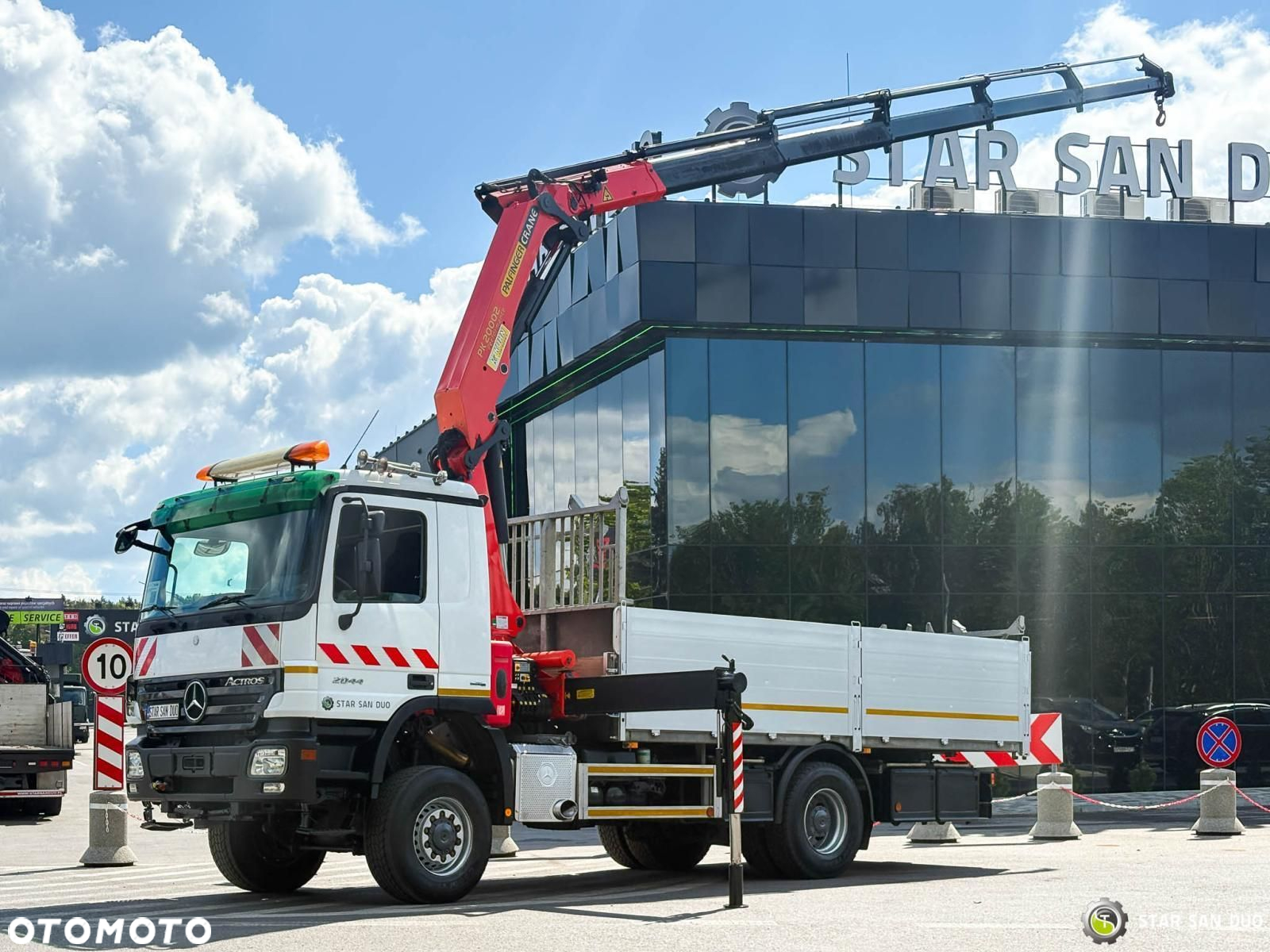 Mercedes-Benz Actros 2044A 4x4 Palfinger PK 20002 hds Żuraw - 2