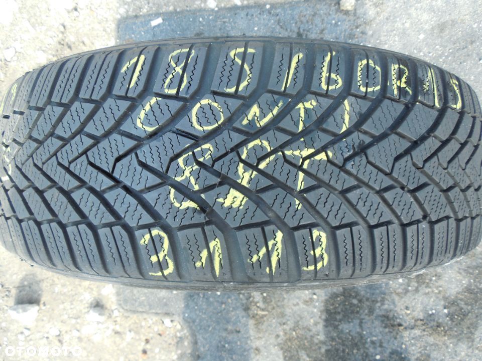OPONY 185/60R16 CONTINENTAL CONTI WINTER CONTACT TS 850 DOT 2015 / 3113 7,8MM - 3