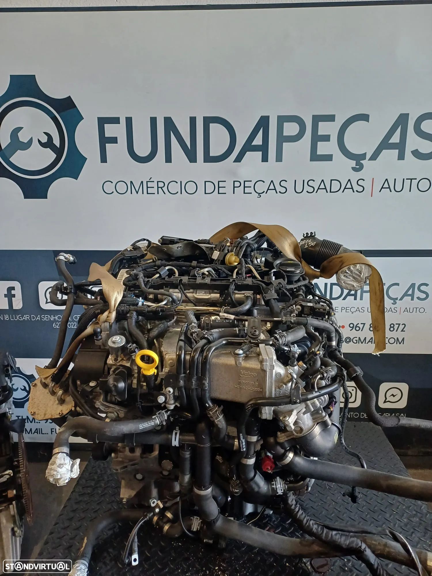 Motor Volkswagen Polo VI 1.6 TDI 95Cv Ref: DGT - 1
