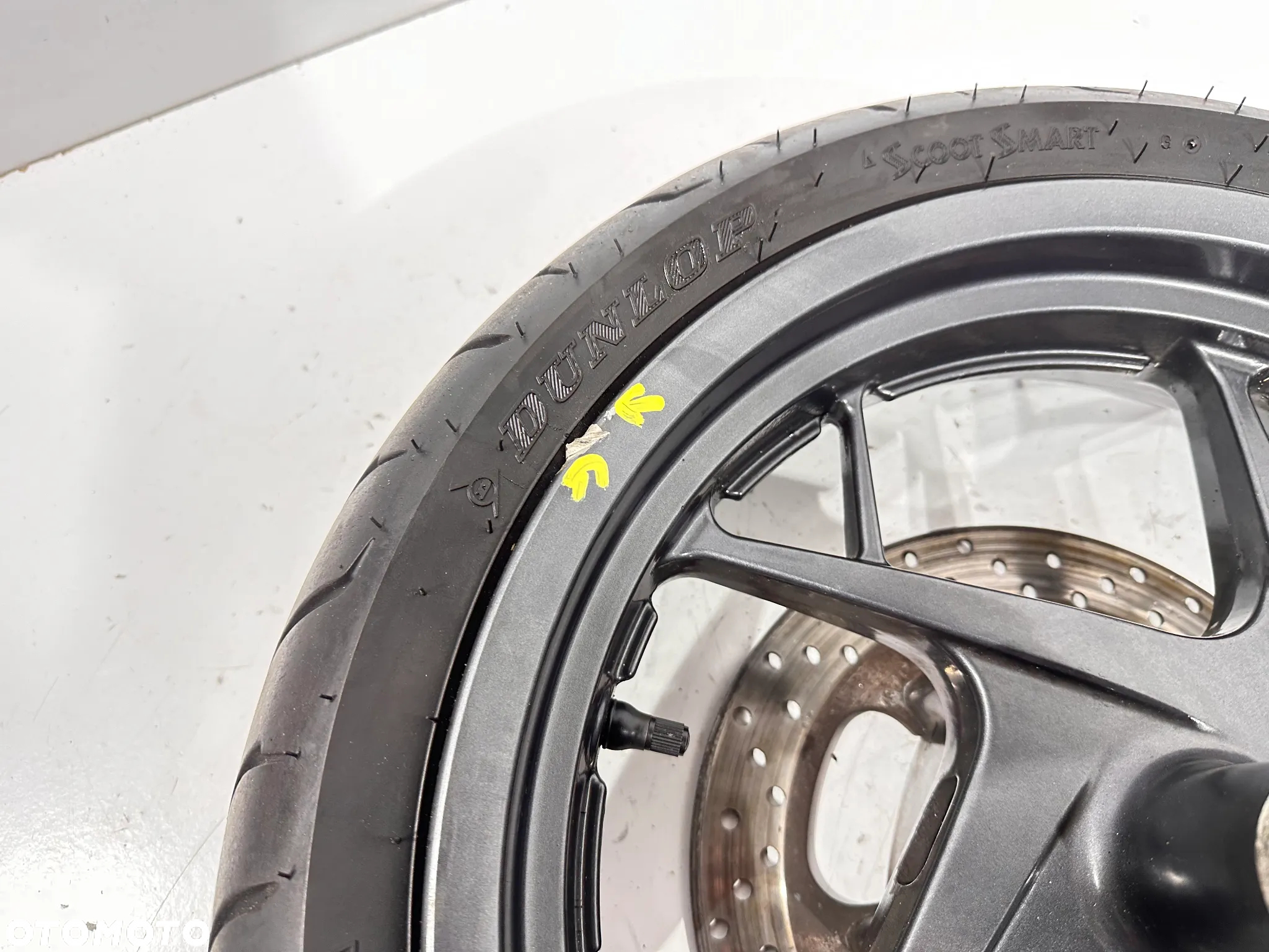 Koło felga przód ABS 120/70/15 Yamaha X-MAX X MAX 125 14-17r. - 6