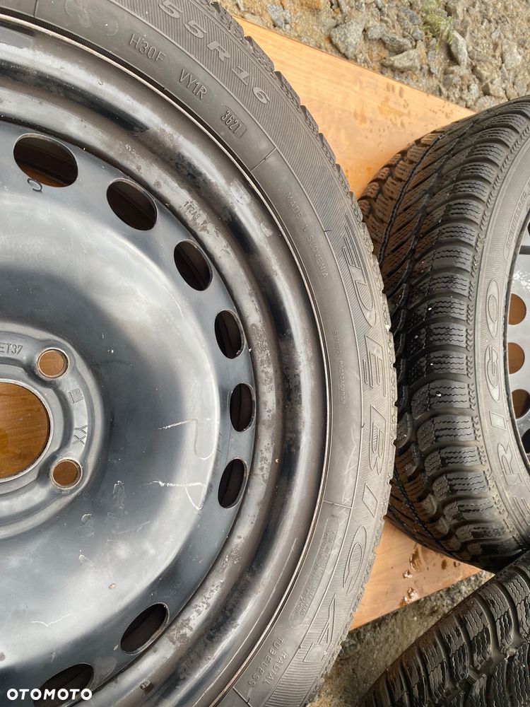 Koła zimowe Dębica 205/55 R16 + felgi stalowe - 4