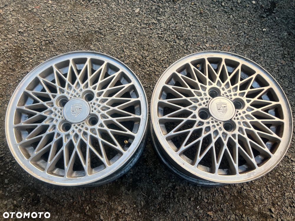 PORSCHE 924 FELGI ALUMINIOWE R15 6J 4X108 477601031 POSIADAM 2 SZT - 1