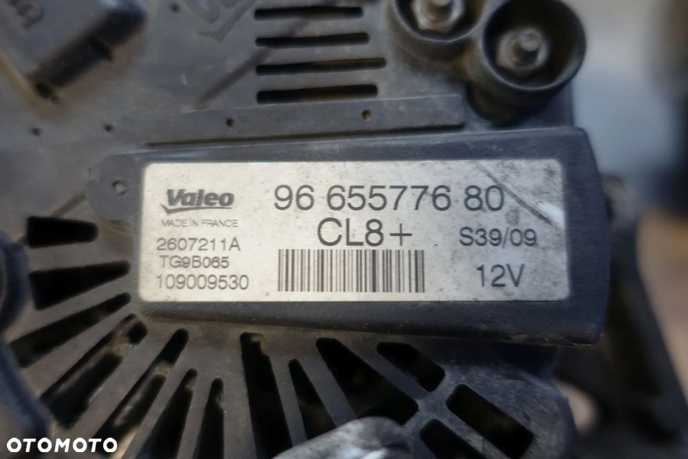 ALTERNATOR CITROEN C4 1,4 16V 05r. 9665577680 - 4