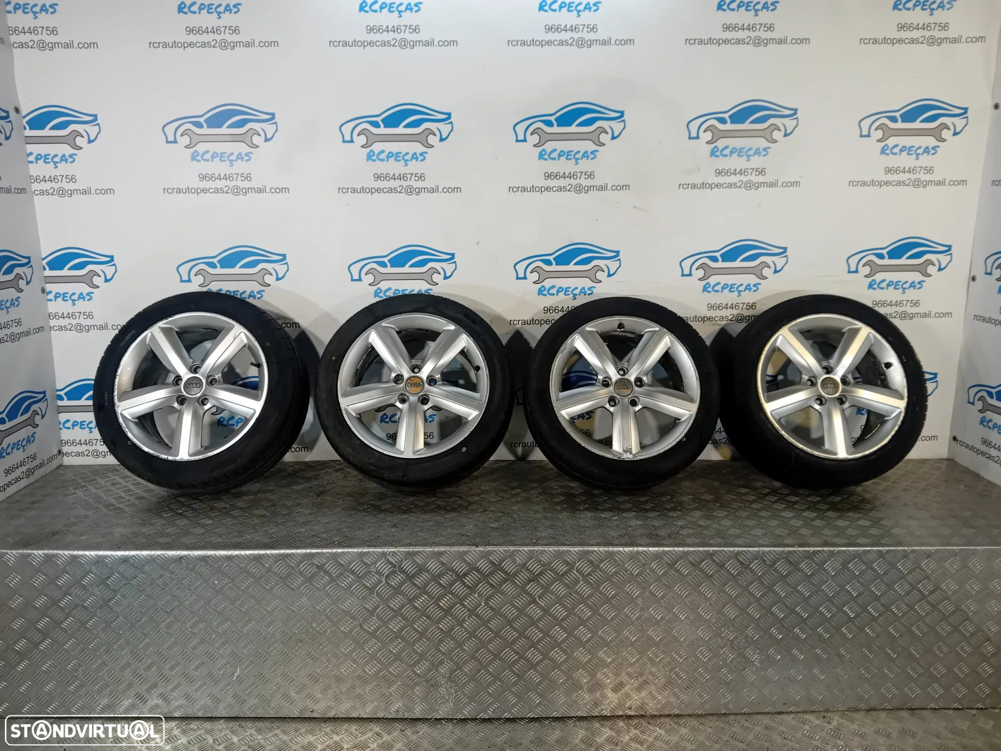 Jantes 17 originais Audi A3 8P S-line Ronal 8P0601025AL - 2