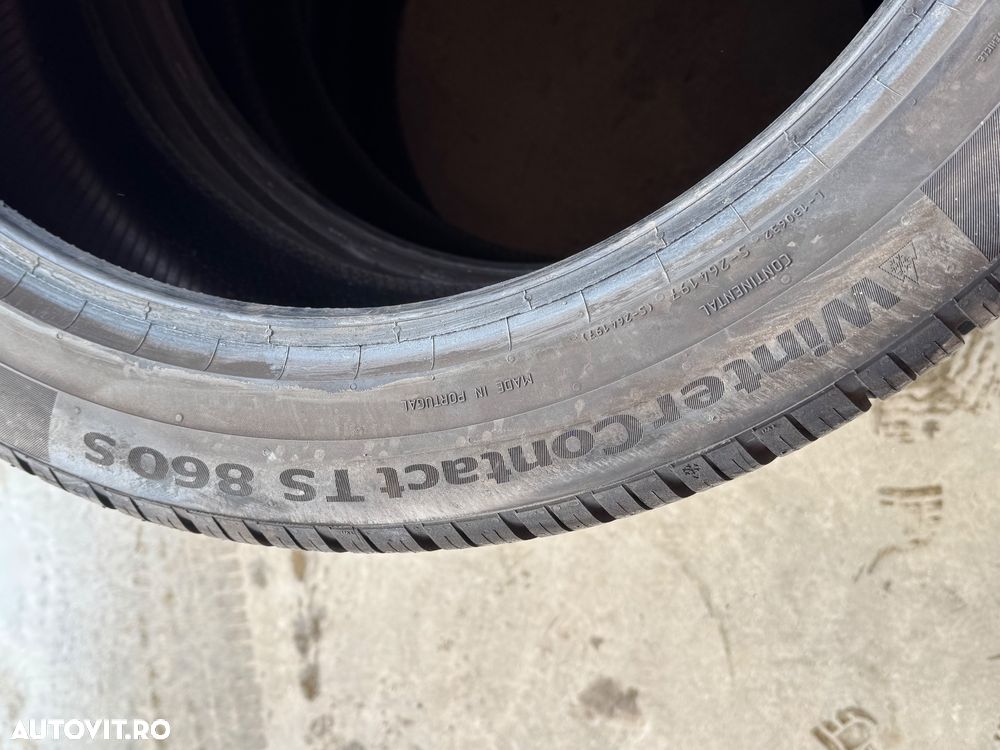 Vând 4 anvelope 295/40/22 continental de iarnă ca noi - 8