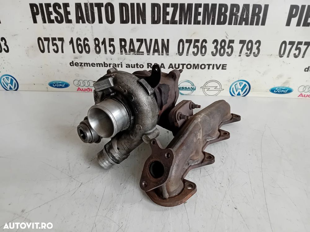 Turbo Turbina Vw Seat Skoda 2.0 Tdi BKD Cod 03G253010J Passat B6 Octavia Leon Touran Golf Caddy - 8