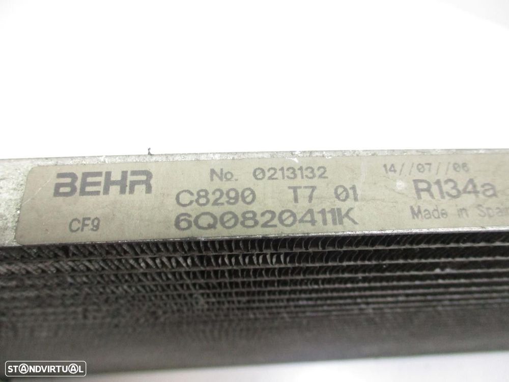 CONDENSADOR / RADIADOR AR CONDICIONADO SEAT IBIZA III 2006 -6Q0820411K - 1