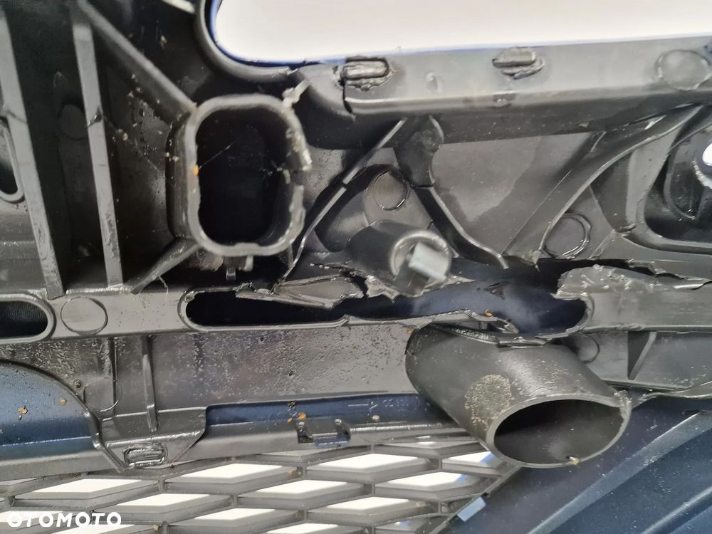 SEAT IBIZA 6J0 IV 08- ZDERZAK PRZEDNI PRZÓD NA SPRYSKI , KOLOR NIEBIESKI METALIK , NR AUKCJI NZ1165 - 34