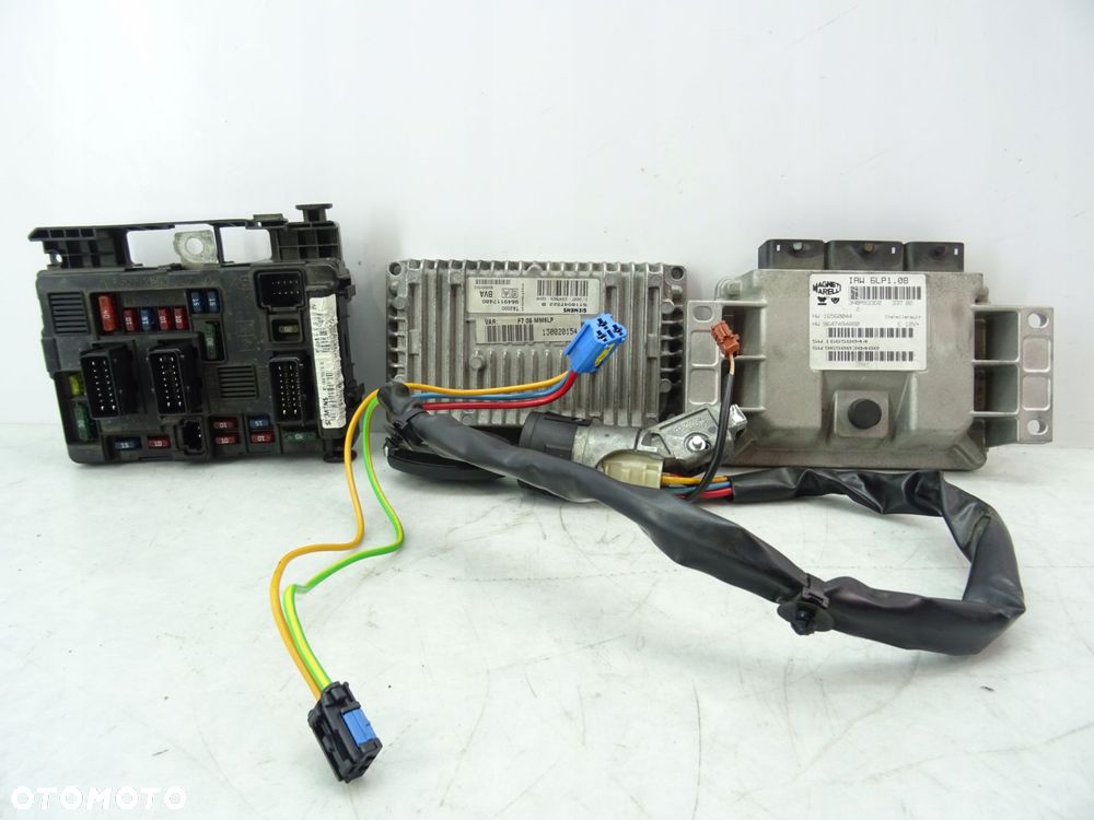 Zestaw odpalający startowy Citroen C5 I 2001-2008  2,0 BENZYNA ORYGINAŁ 9649117480 9647494880 - 16