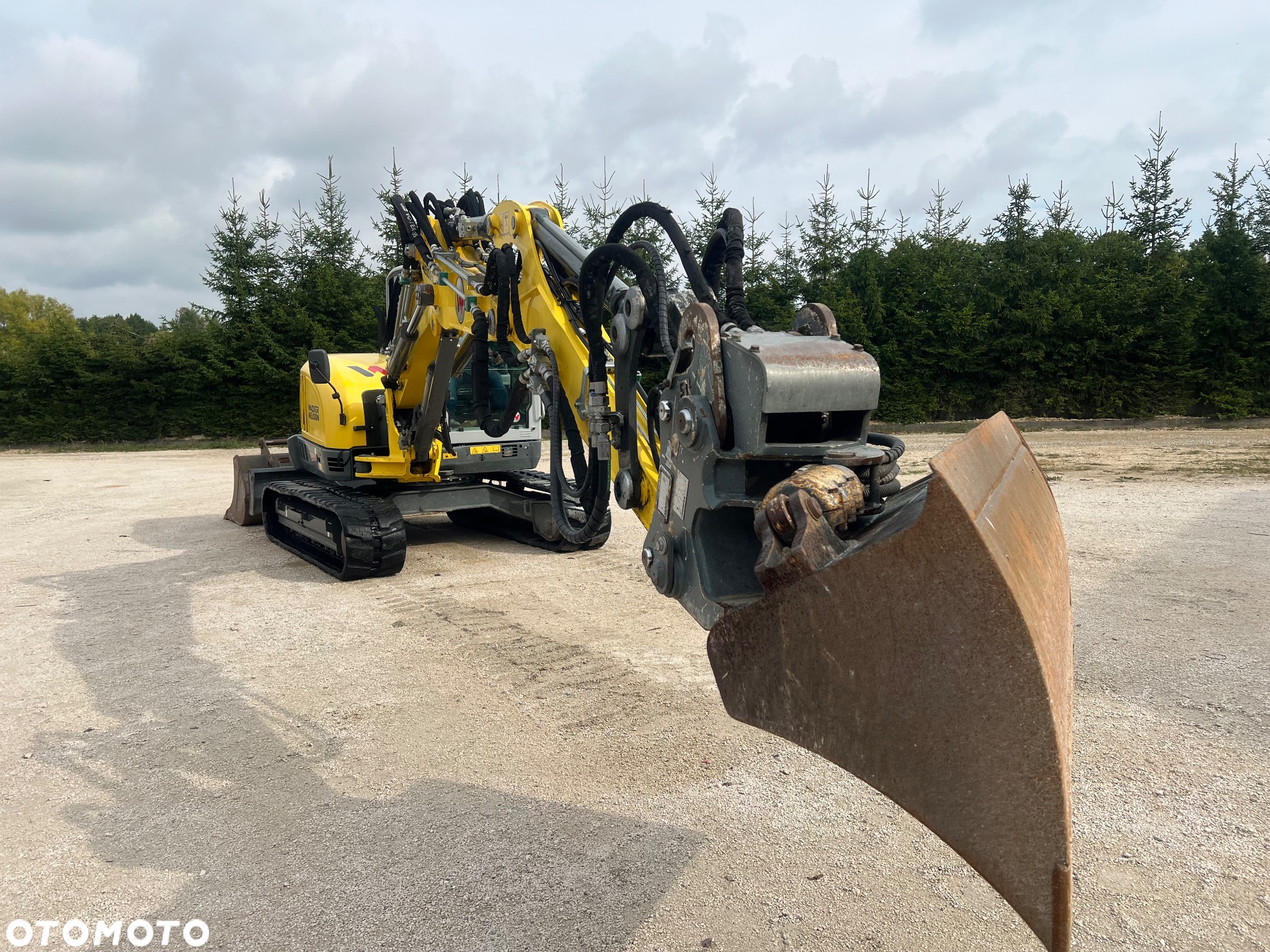 Terex Koparka Gąsienicowa Wacker Neuson ET 90 3xramie łamane SUper SZYBKOZŁĄCZE SW33 Liebherr Likufix + PILOT Klima 3x łyżki Cat 313 308 310 DEUTZ Volvo ECR 88 Jcb - 8