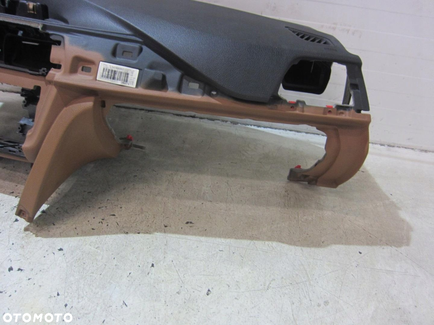 BMW F34 F30 F36 DESKA ROZDZIELCZA CZARNA BRĄZ HEAD UP HUD ORYG 51459248001 - 6