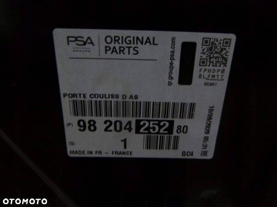 BERLINGO PARTNER COMBO 16R- DRZWI NOWE ORYGINAŁ - 3