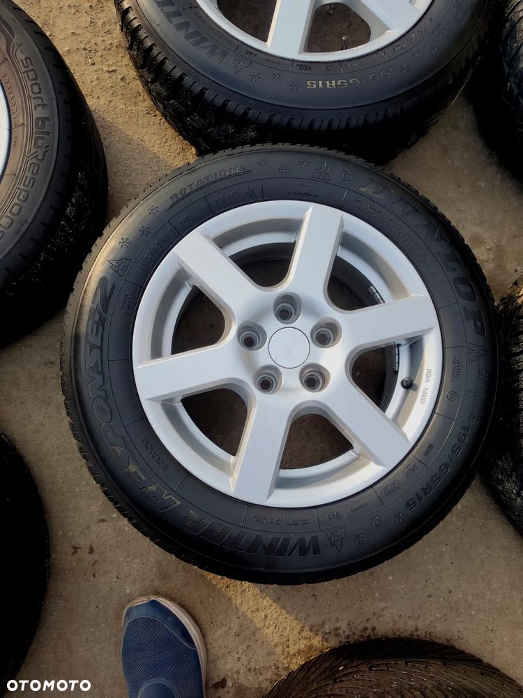 5x112 Felgi Aluminiowe Alufelgi 15 Koła Zimowe Zima VW PASSAT B5 GOLF TOURAN CADDY JETTA SHARAN AUDI A4 B5 B6 A6 C5 SKODA OCTAVIA 2 3 SEAT LEON TOLEDO ALTEA ALHAMBRA 6,5mm Legnica ALU-RAD 195/65 - 5