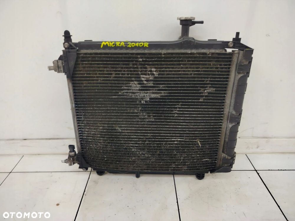 NISSAN MICRA K13 - KOMPLET CHŁODNIC WENTYLATOR 1.2 BENZYNA - 1
