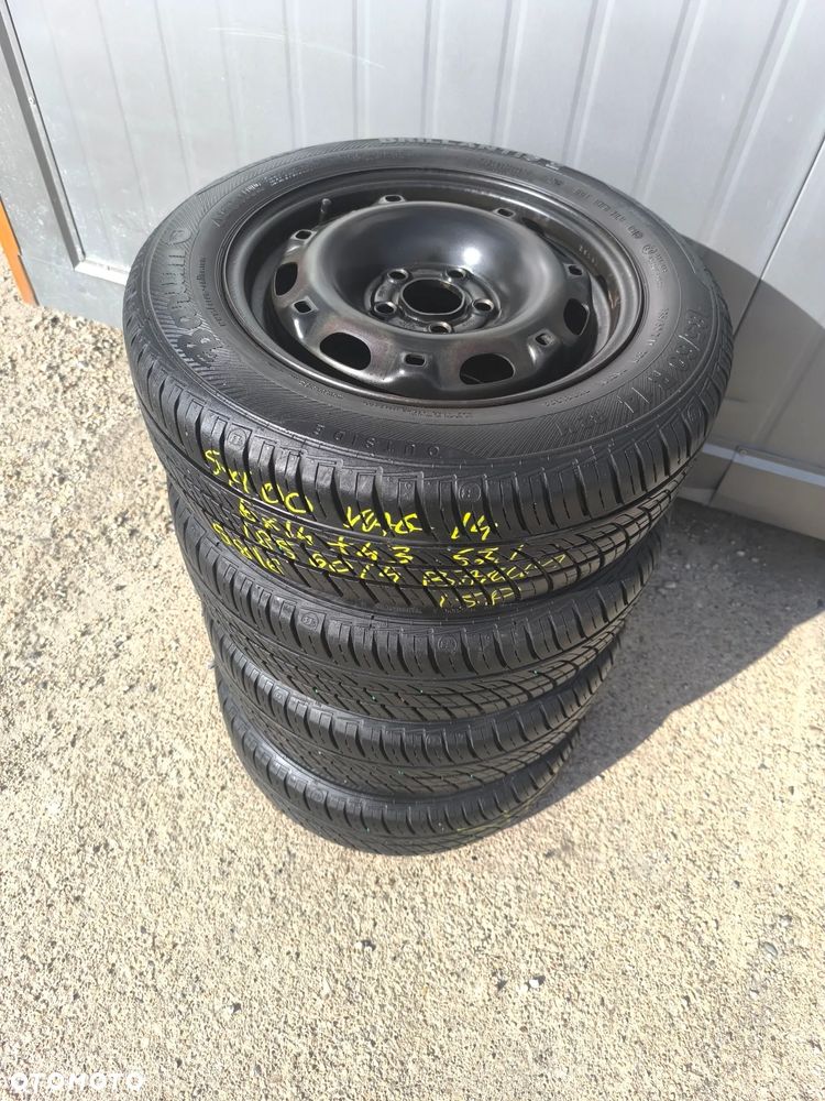 5x100 Felgi Stalowe Stal 14 Koła Letnie Lato SKODA FABIA PRAKTIK ROOMSTER RAPID SEAT IBIZA CORDOBA TOLEDO IV 4 VW FOX POLO Legnica ALU-RAD 185/60 6mm - 2