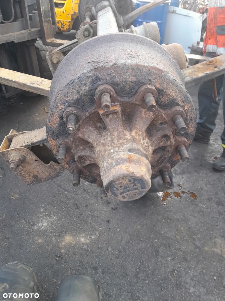 Oś naczepy BPW HSF 9010 Eco-11 !! Koła 22,5 Z RESORAMI !! - 4