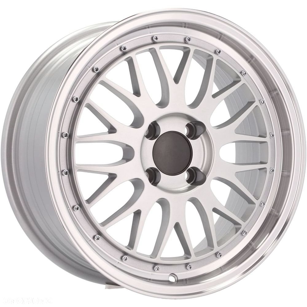 4x Felgi Kute 15 4x100 m.in. do VW Golf II BMW E30 E21 HONDA Civic CRX MINI BBS Styl - A1025 (3S215) - 7