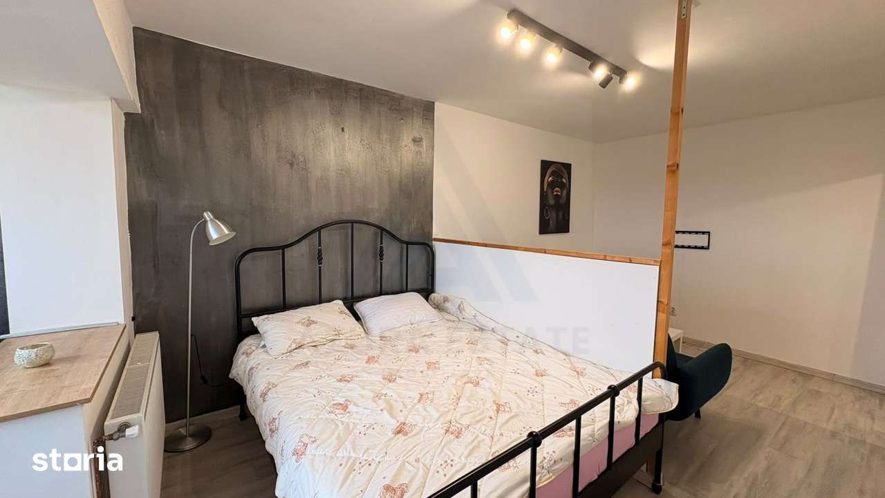 Studio renovat cu balcon inchis si bucatarie separata pe Siretului — fotografia 3