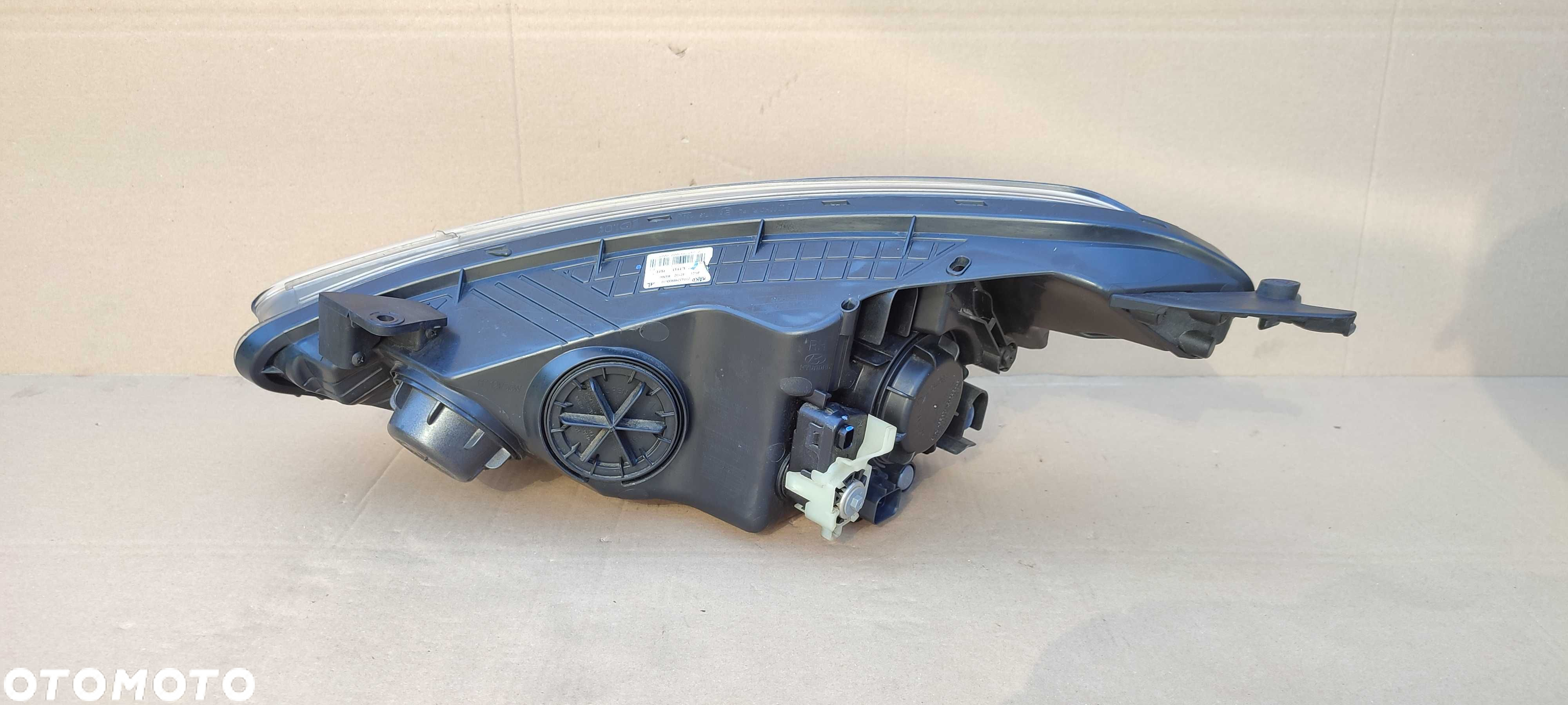 HYUNDAI I10 II 14- lampa prawa przód przednia idealna oryginał Europa - 5