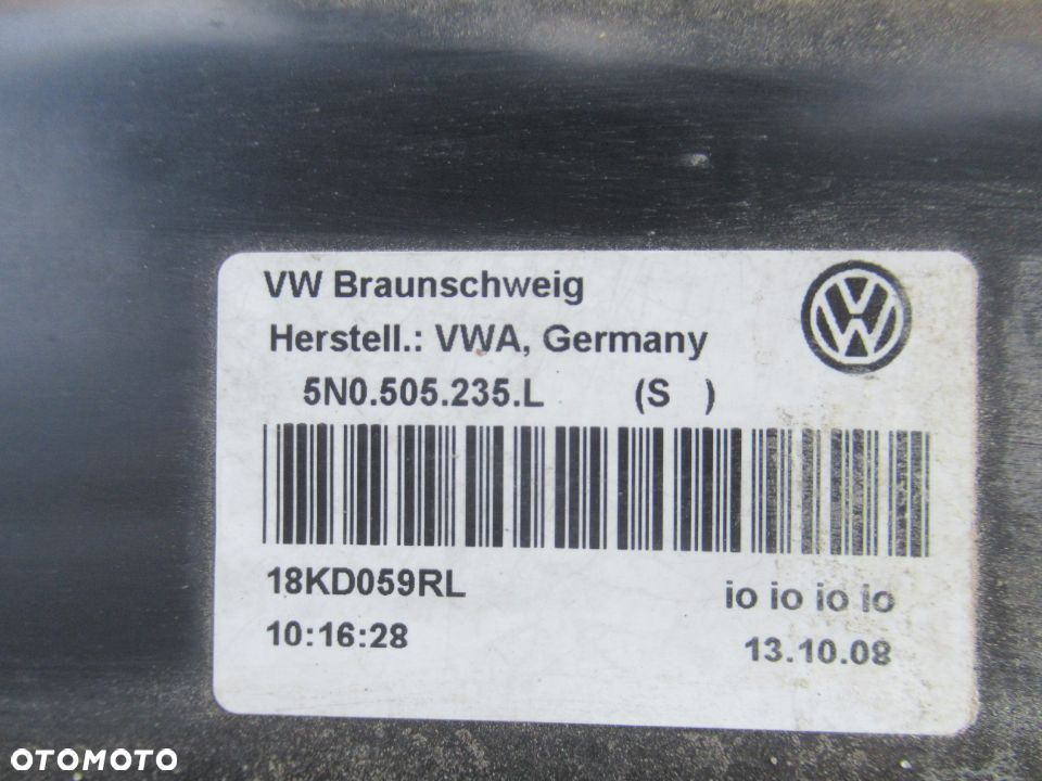 ZAWIESZENIE BELKA SANKI TYNE TYŁ VW PASSAT B6 KOMBI VW TIGUAN 4x4 4MOTION - 6