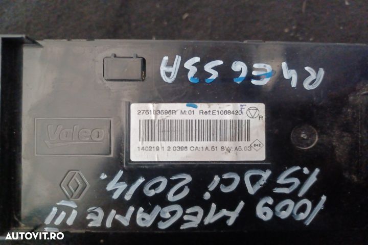 Comanda clima 275103596R  E1068420 275103596R  E1068420 Renault Megan - 3