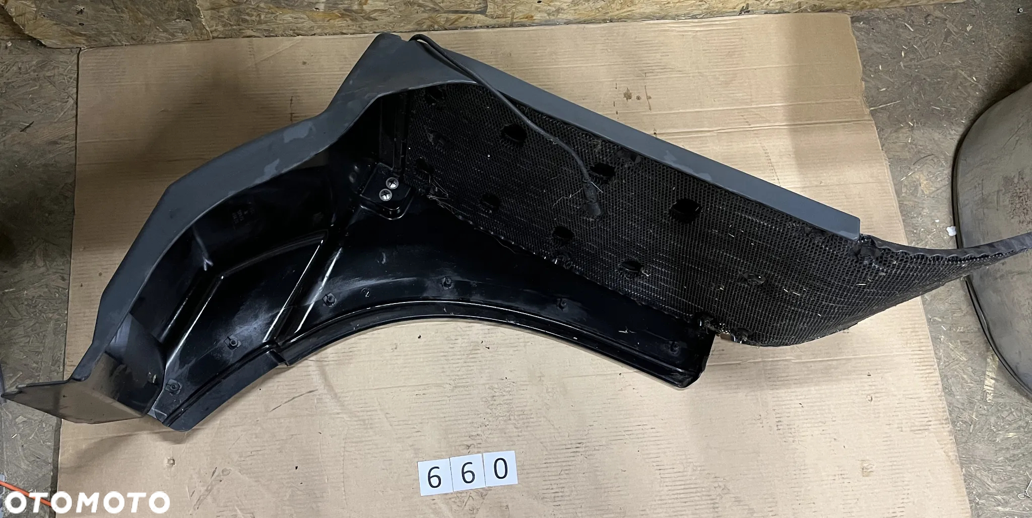 Błotnik, nadkole, chlapacz prawy MAN TGM, TGL Euro 6, 81612100540, 81612100546 - 2