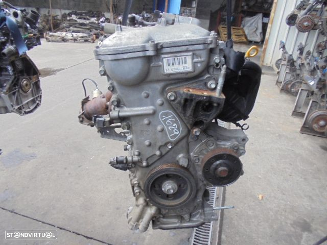 Motor 1Z RE32U TOYOTA AURIS 1 FASE 1 2007 1.6I 125CV 5P PRETO - 4