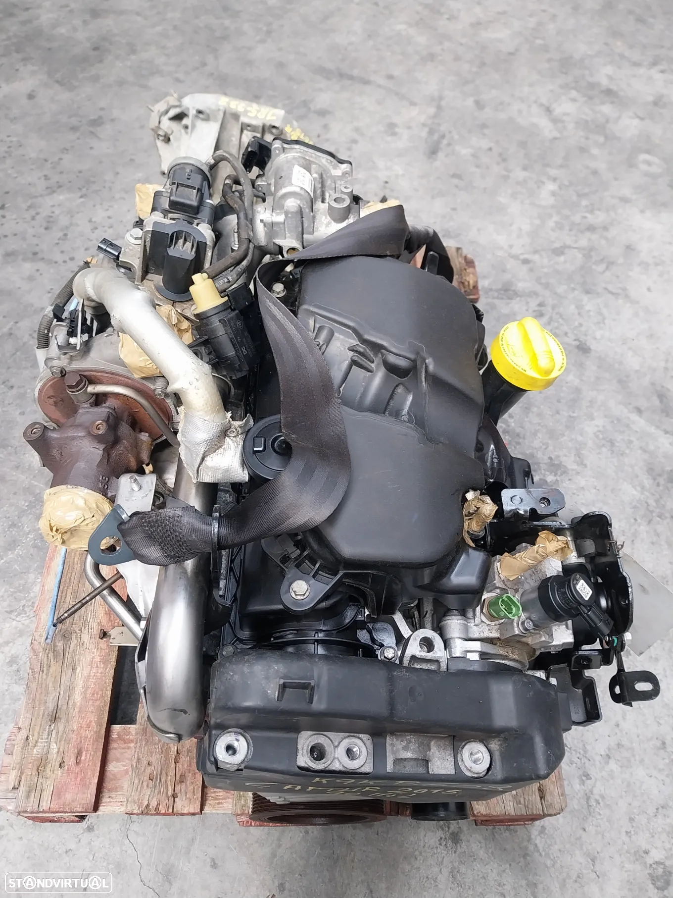 Motor Renault Captur 1.5 dci 2015 Ref: K9K B 608 - 8