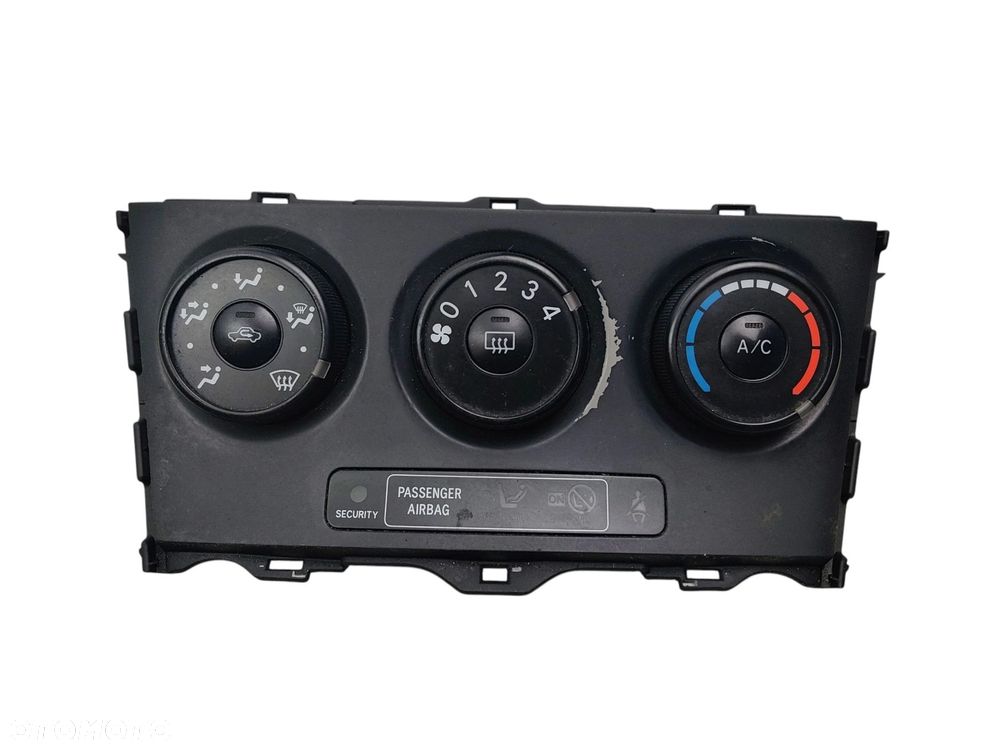 PANEL KLIMATYZACJI MANUALNY TOYOTA AURIS I E15 (2006-2009) 1.4 D4D 90KM 55406-12410/20 - 3