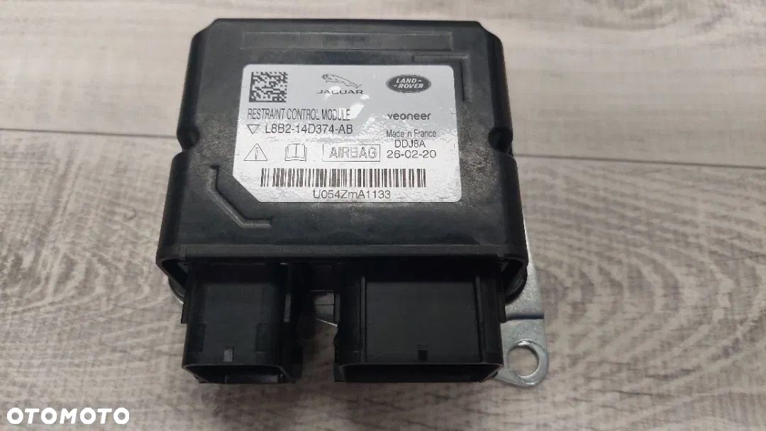 Land Rover Defender II L633 sterownik AirBag SRS moduł poduszek crash data sensor czyszczenie - 1