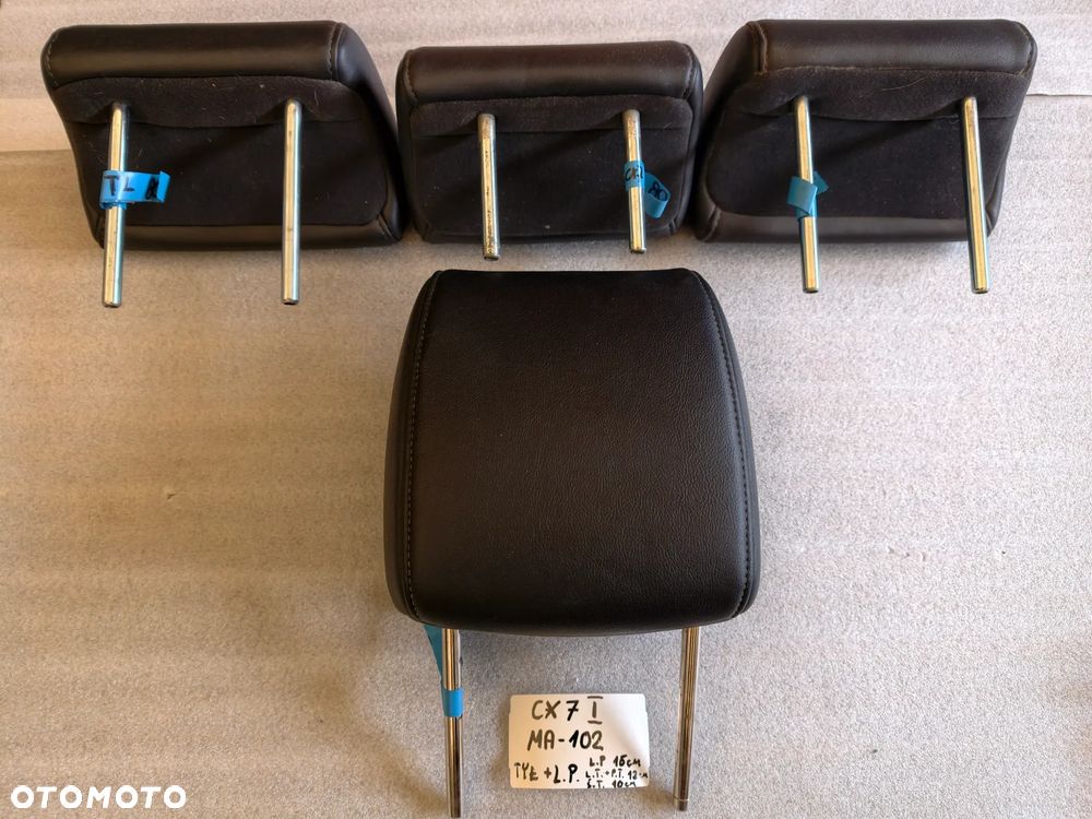 MIX ZAGŁÓWKI ZAGŁÓWEK FOTELI AUDI VW SKODA SAAB RENAULT PEUGEOT FORD MAZDA NISSAN - 26