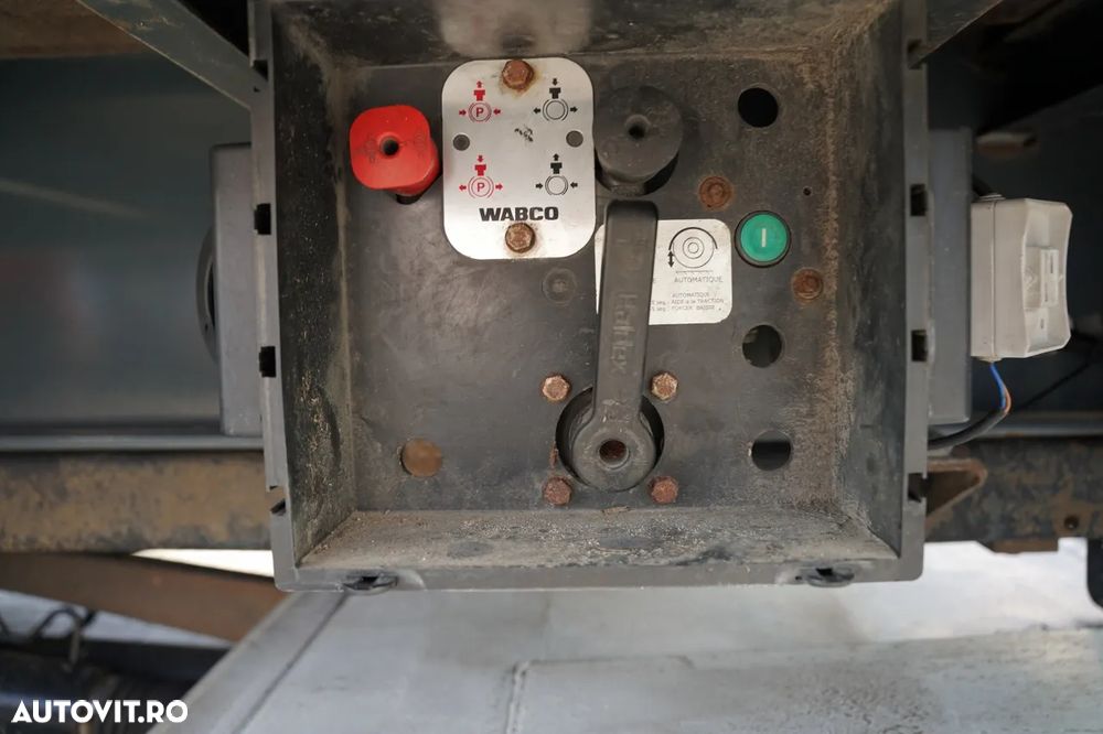 LeciTrailer CONTAINER / ELEVATOR PALFINGER 2.500 KG / AXĂ RIDICATĂ / OBLOANĂ RULANTĂ - 16