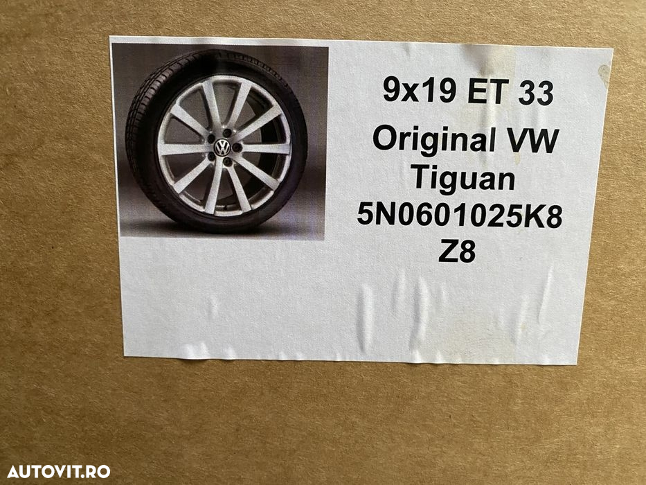 vand jante originale volkswagen tiguan pe 19” noi - 3