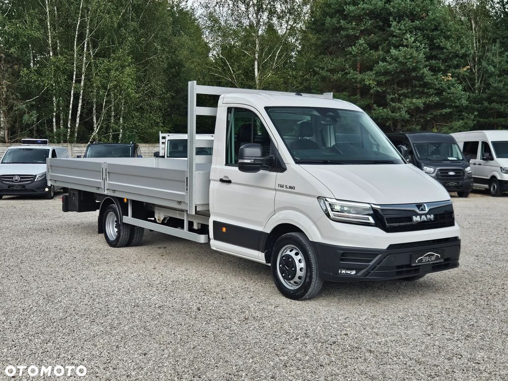 MAN TGE 5.160 Skrzyniowy NA BLIŹNIAKU Paczka 5.4m SalonPL FV23% Od RĘKI - 39