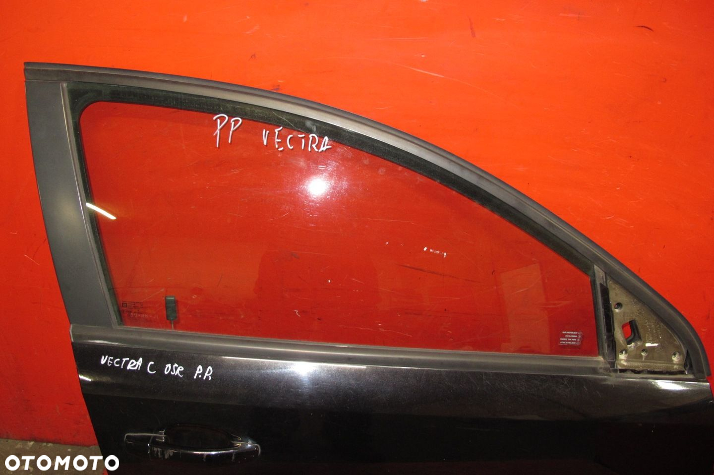 OPEL VECTRA C GTS 02- DRZWI PRAWE PRZÓD PRZEDNIE Z20R - 2