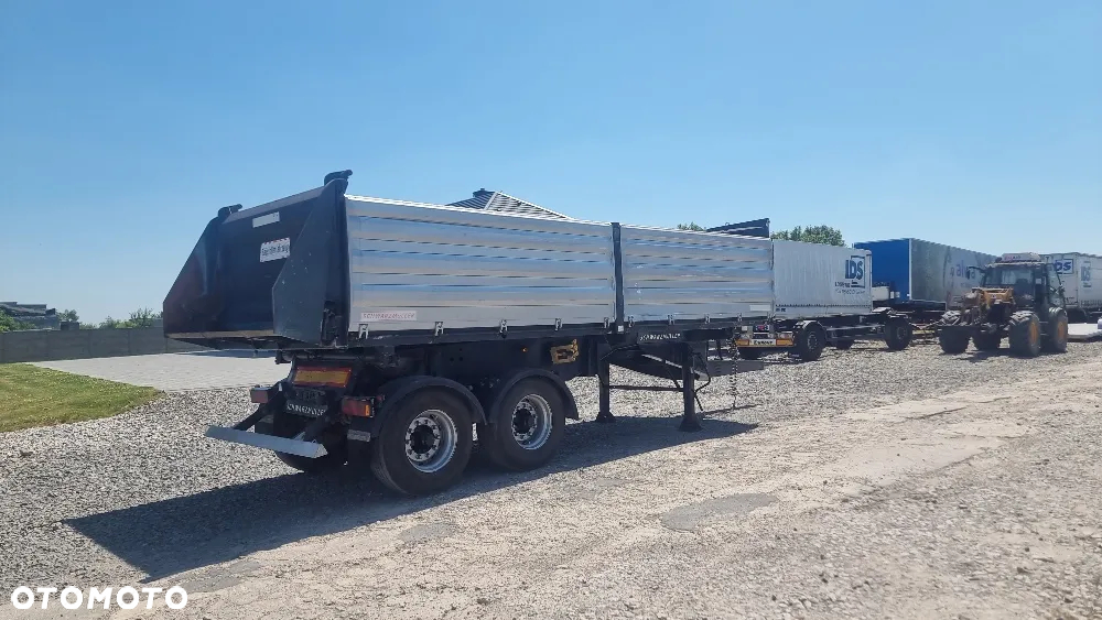 Schwarzmuller 37.000zł netto PRZYCZEPA/NACZEPA WYWROTKA 3 STRONNA 7,20M 2 OSIE St. BDB MOŻLIWOŚĆ TRANSPORTU - 7